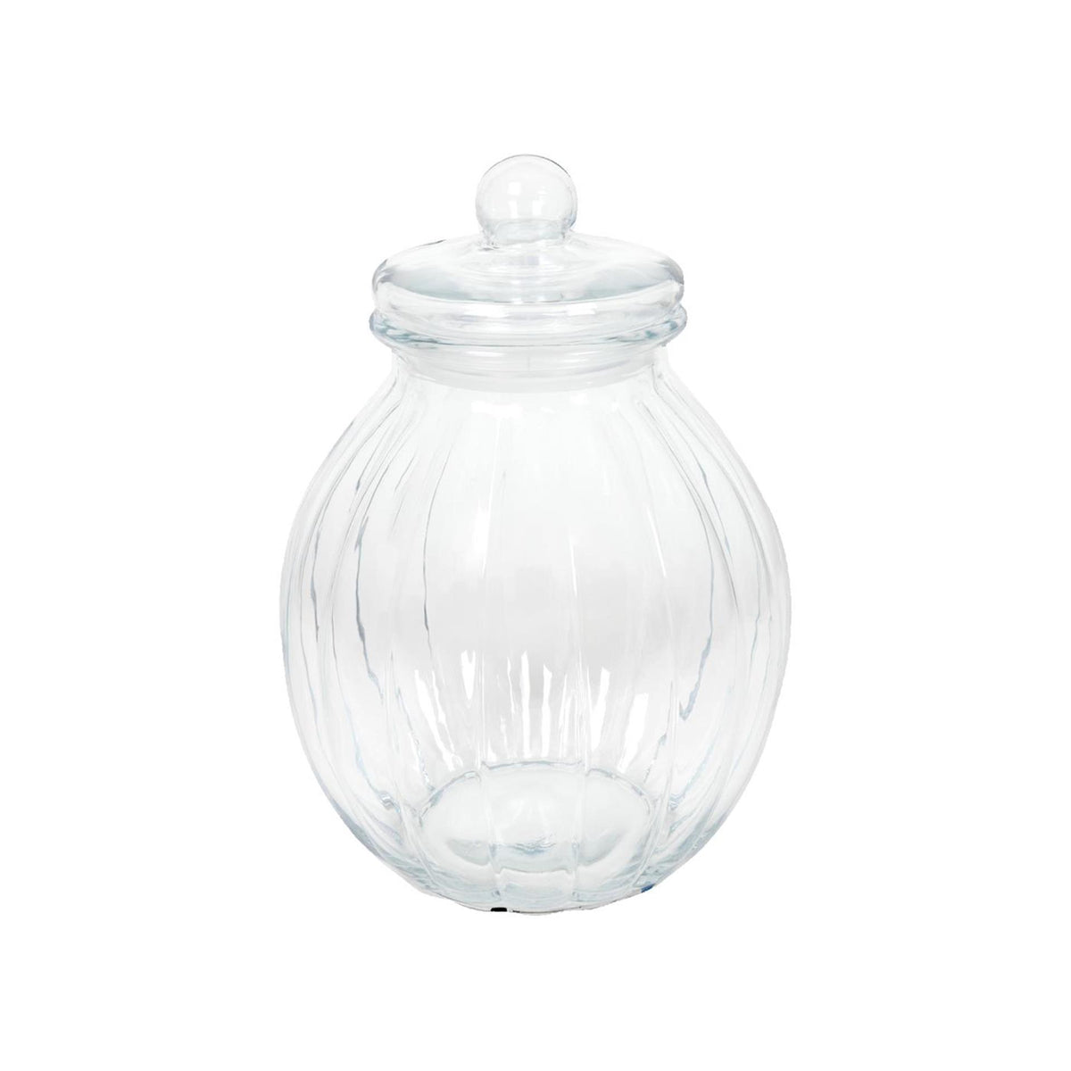 Voorraadpot glas pompoen voorraadpot glas pompoen