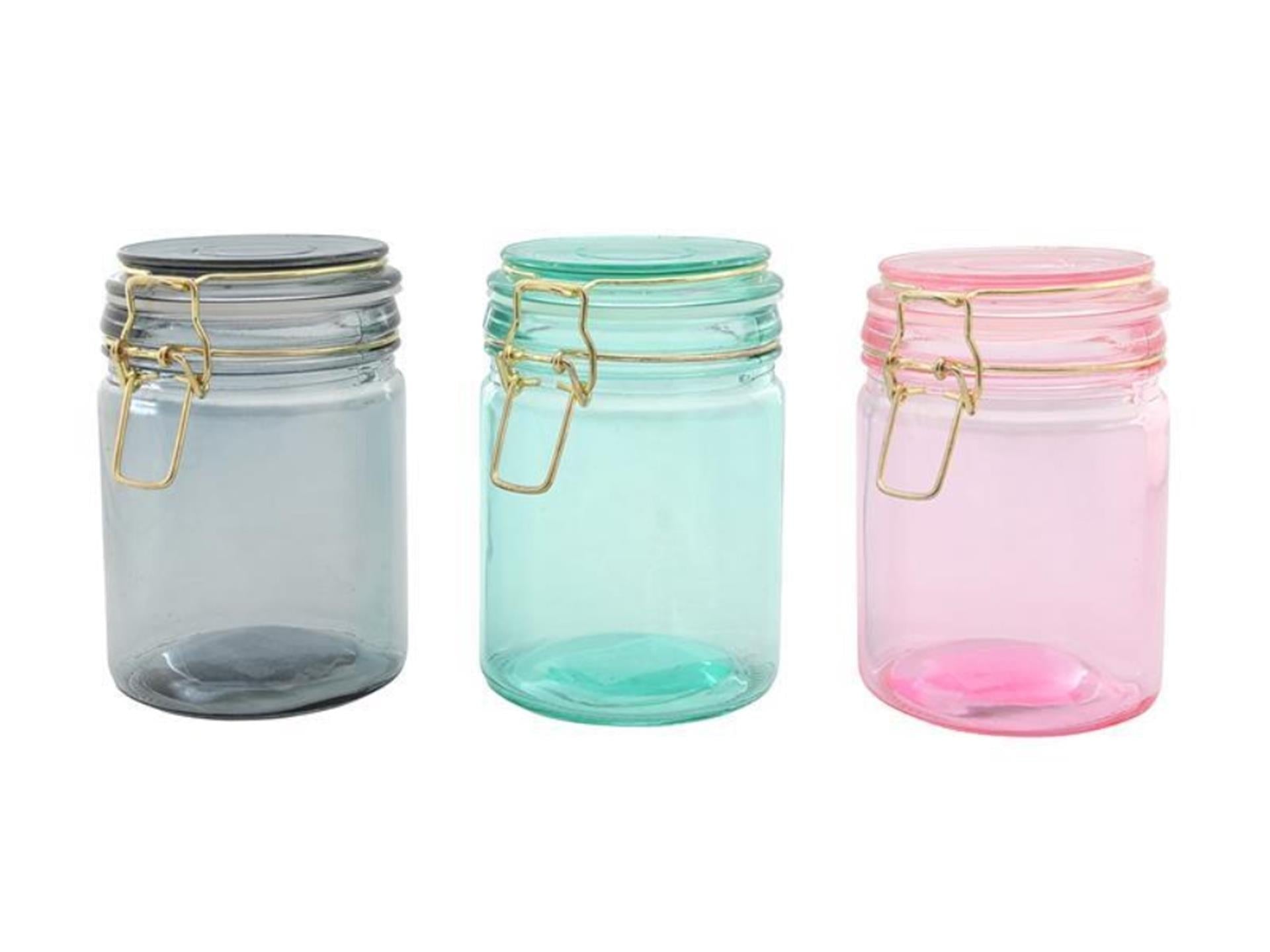 Kitchen tools voorraadpot glas 750ml ø10x15cm