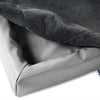 Bia bed fleece hoes hondenmand grijs