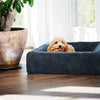 Bia bed fleece hoes hondenmand grijs