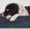 Bia bed fleece hoes hondenmand grijs