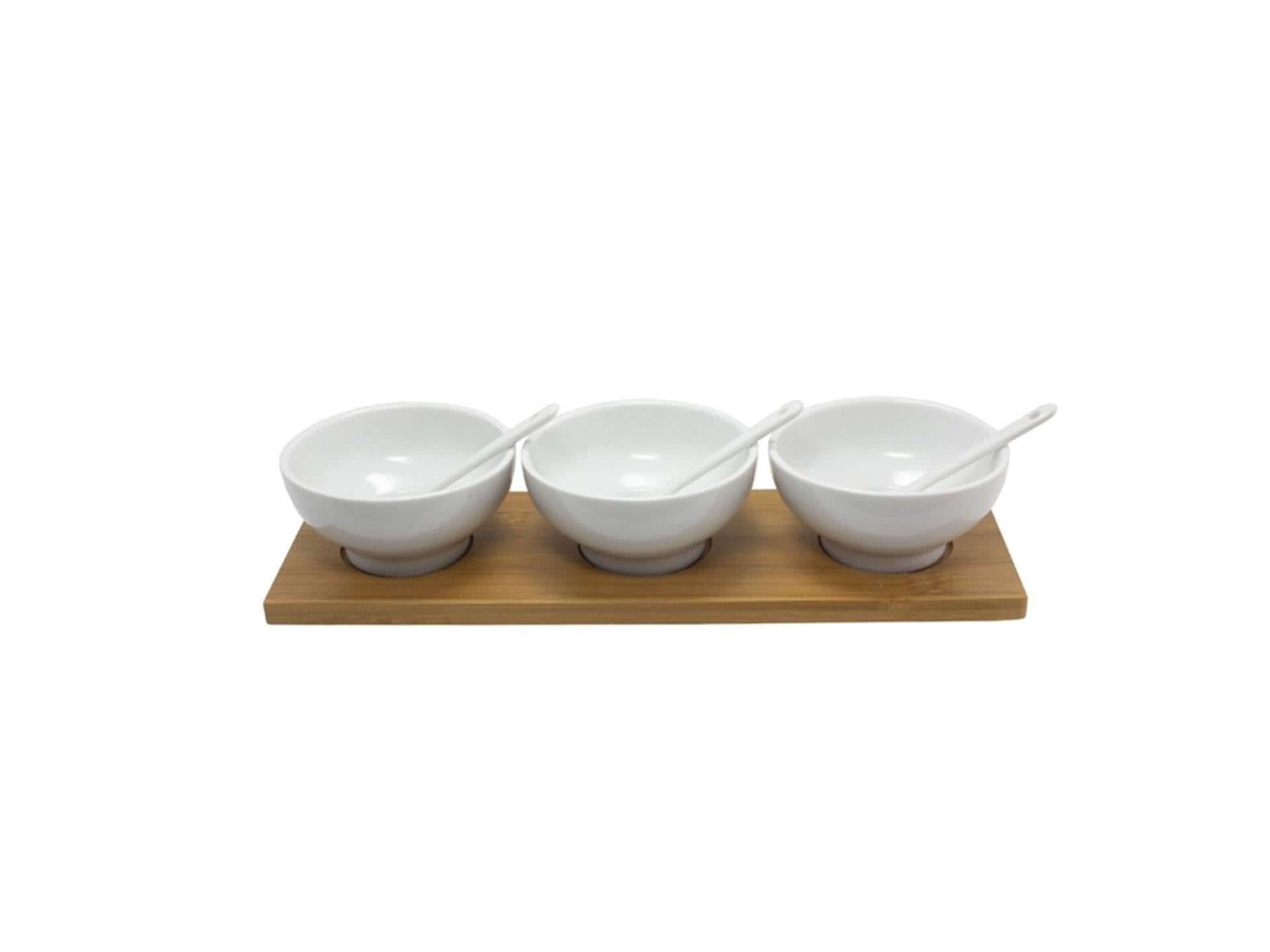 Food for fun aperitief set 7-delig met houten plank