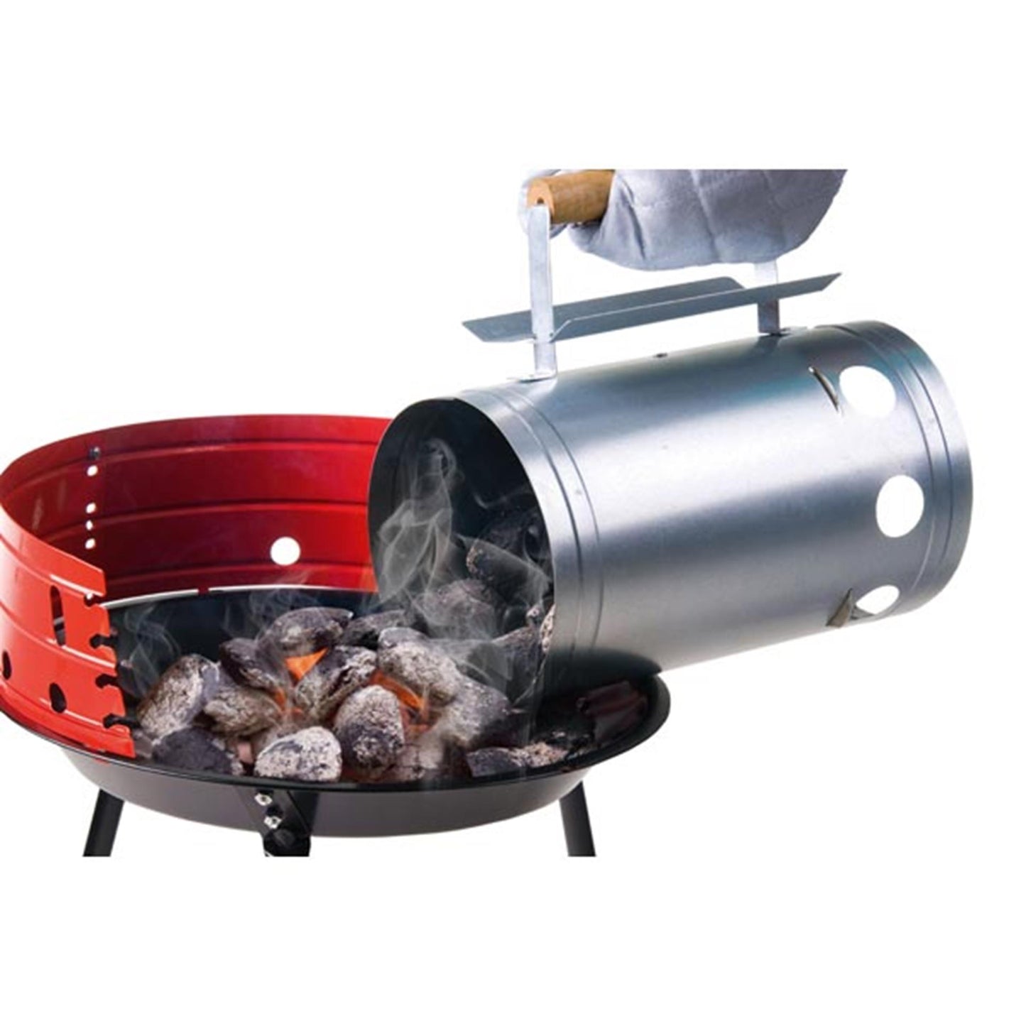 Bbq barbecue barbecuestarter 17x27.5cm