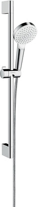 Hansgrohe glijstangset 65 cm - 1 straalsoort - chroom wit