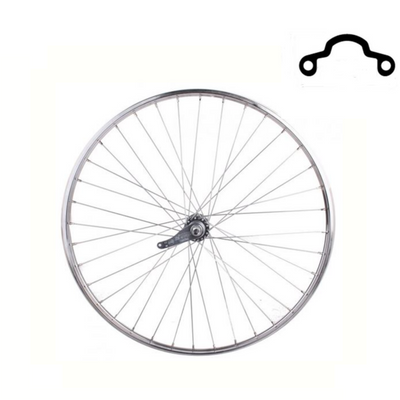 Achterwiel 28x1 1 2 kt remnaaf, spaak 13