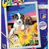 Ravensburger creart sunset paw-fection