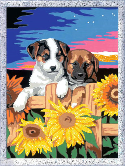 Ravensburger creart sunset paw-fection