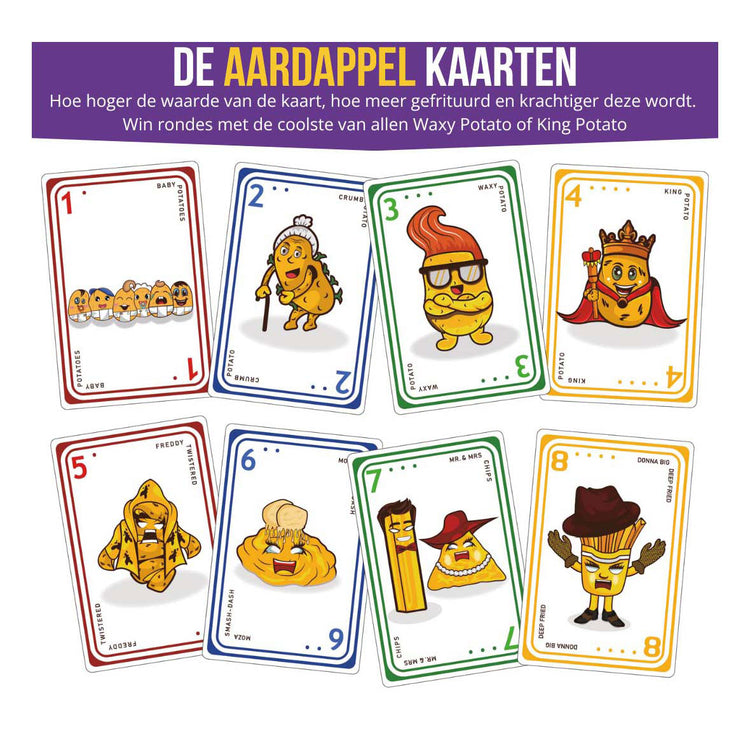 Fried potatoes kaartspel deep fried editie (nl)