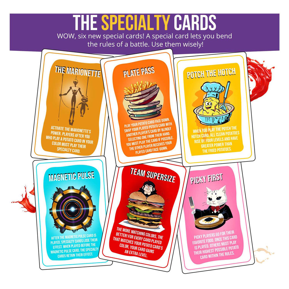 Fried potatoes card game deep fried edition (engelstalig)
