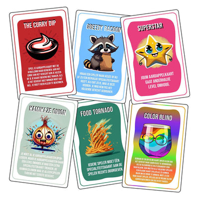 Fried potatoes kaartspel burned editie (nl)