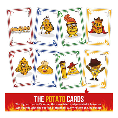 Fried potatoes card game burned edition (engelstalig)
