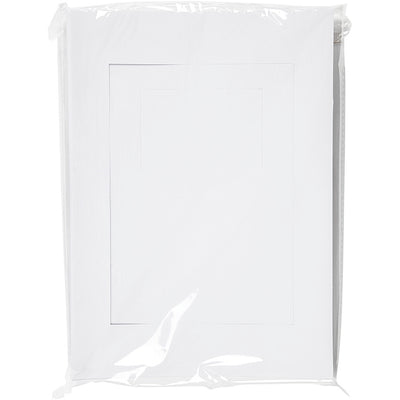Https: www.cchobby.nl passepartout-lijsten-afm-a4-a6-230-gr-wit-2x60-stuk-1-doos