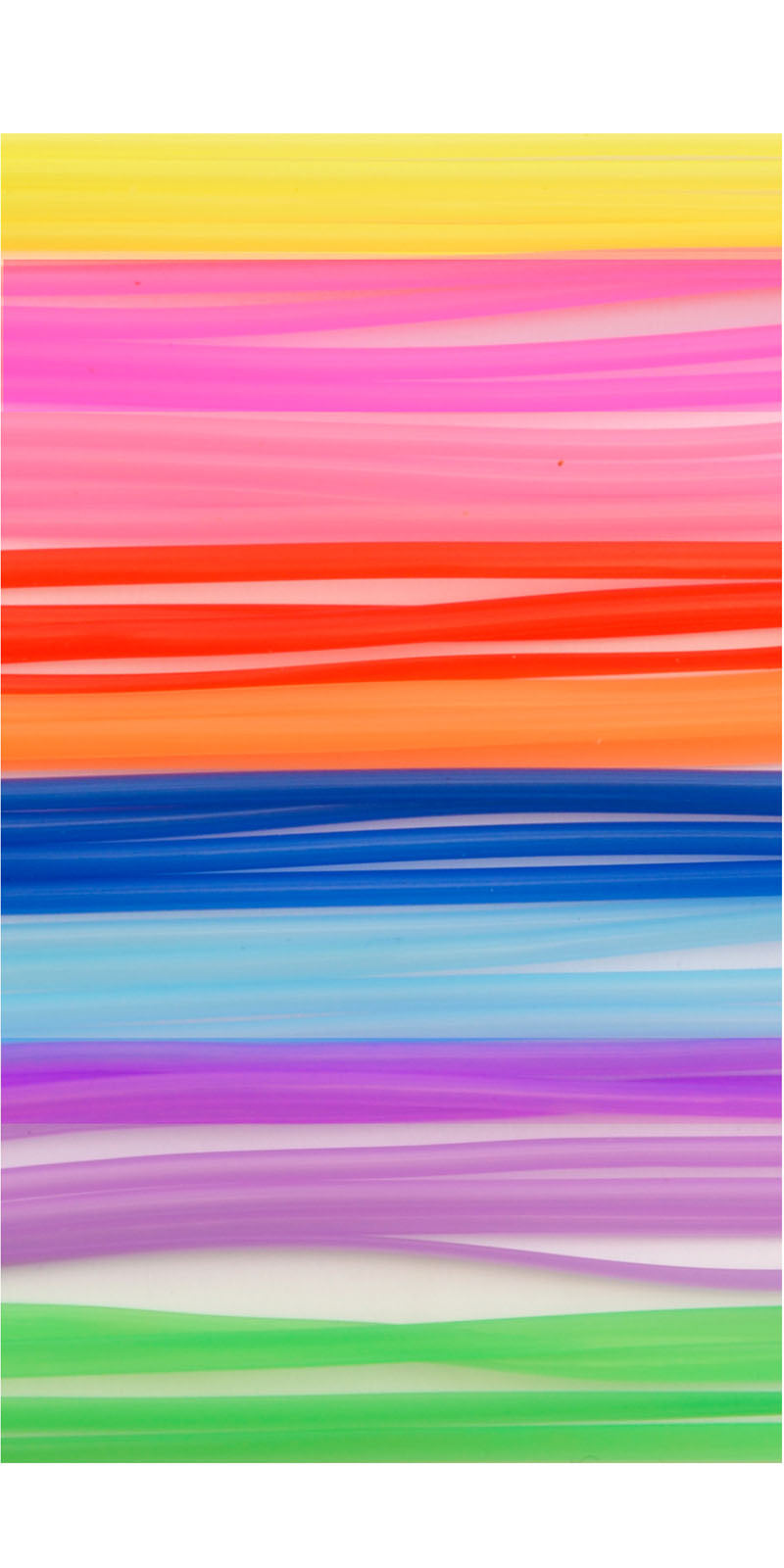 Vaessen creative • fashion strings 100cm 10 kleuren 5pcs opaque