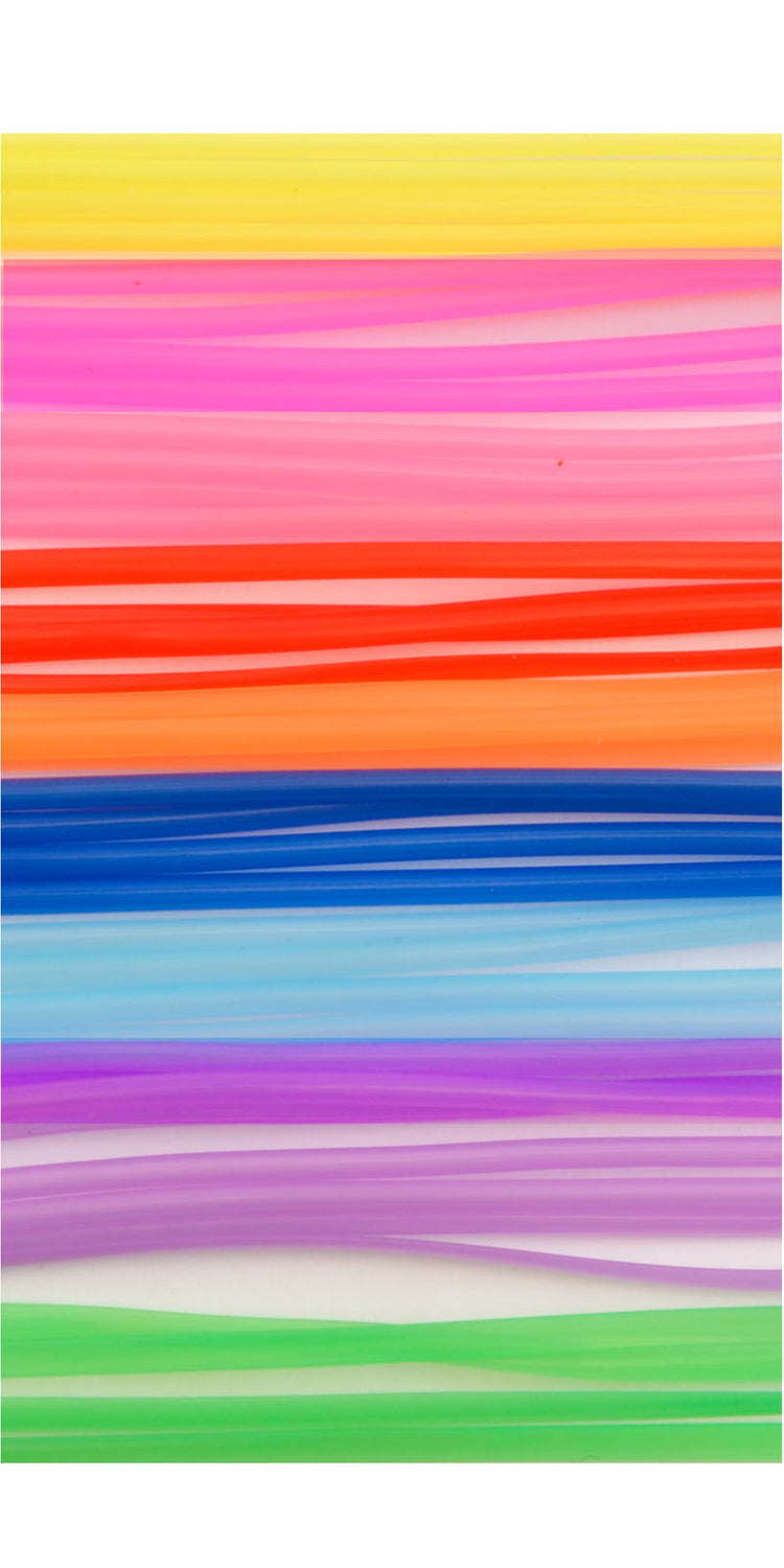 Vaessen creative • fashion strings 100cm 10 kleuren 5pcs opaque