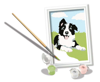 Ravensburger creart schilderen op nummer border collie