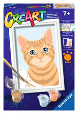 Ravensburger creart schilderen op nummer rode kater - afbeelding 1