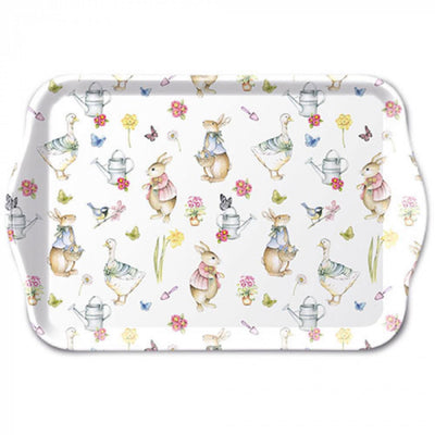 Ambiente tray easter garden 13x21cm