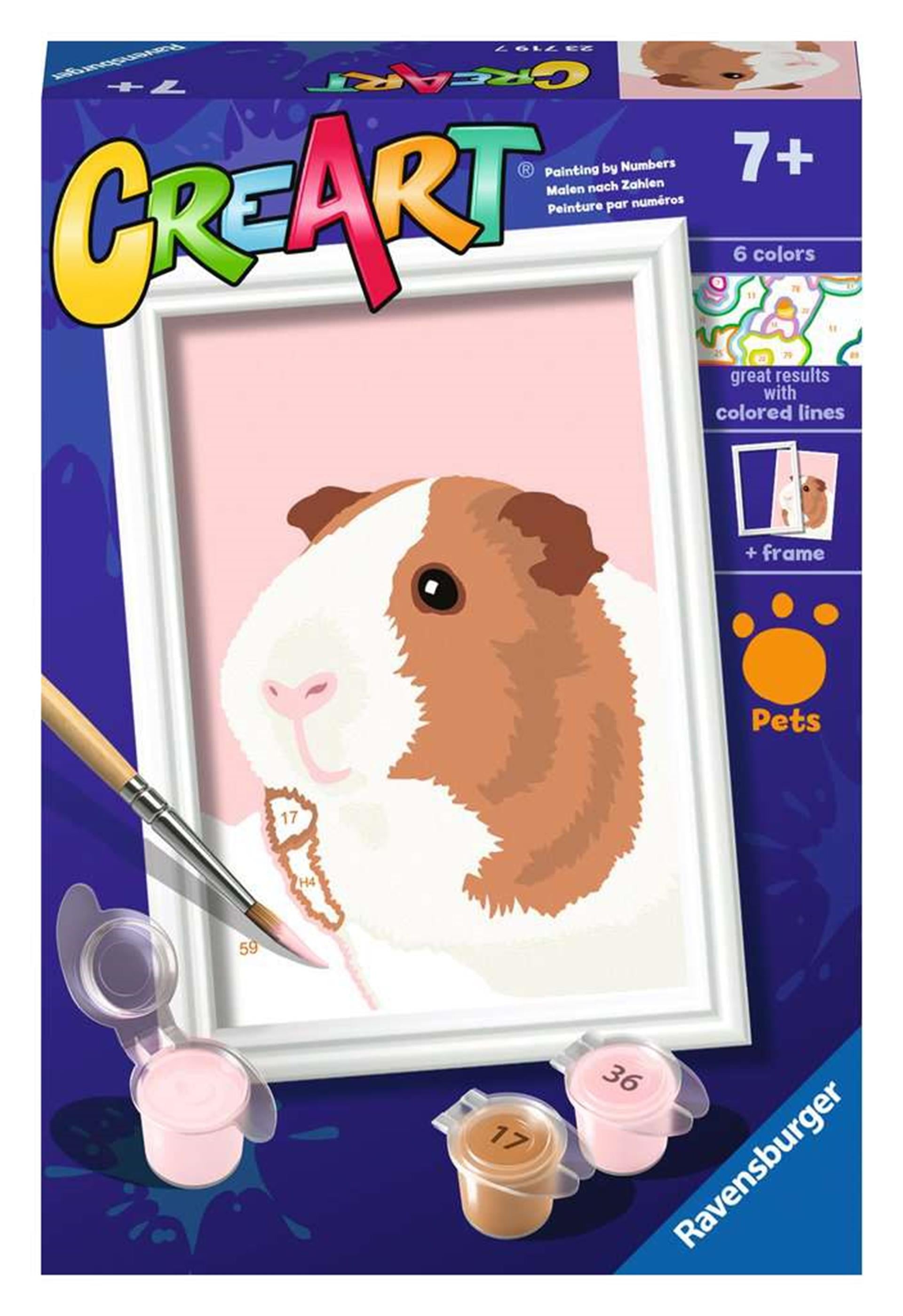 Ravensburger creart schilderen op nummer - cavia