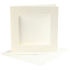 Creativ company https: www.cchobby.nl passepartout-kaarten-afmeting-kaart-12-5x12-5-cm-afmeting-envelop-13-5x13-5-cm-off-white-10-set-1-doos