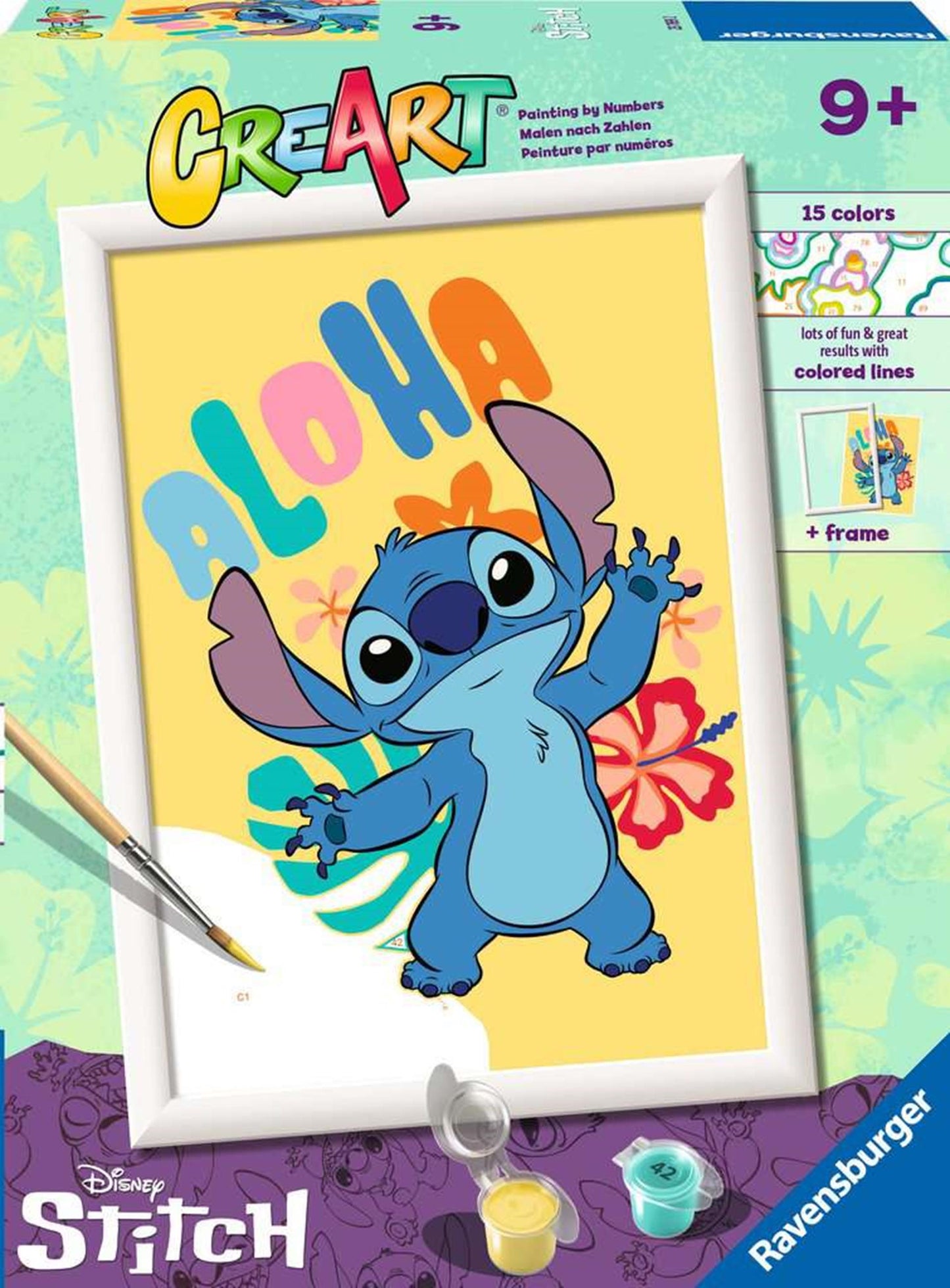 Ravensburger creart schilderen op nummer - aloha stitch