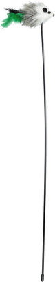 Trixie - speelstaf muis - kunststof pluche - met catnip- 50 cm