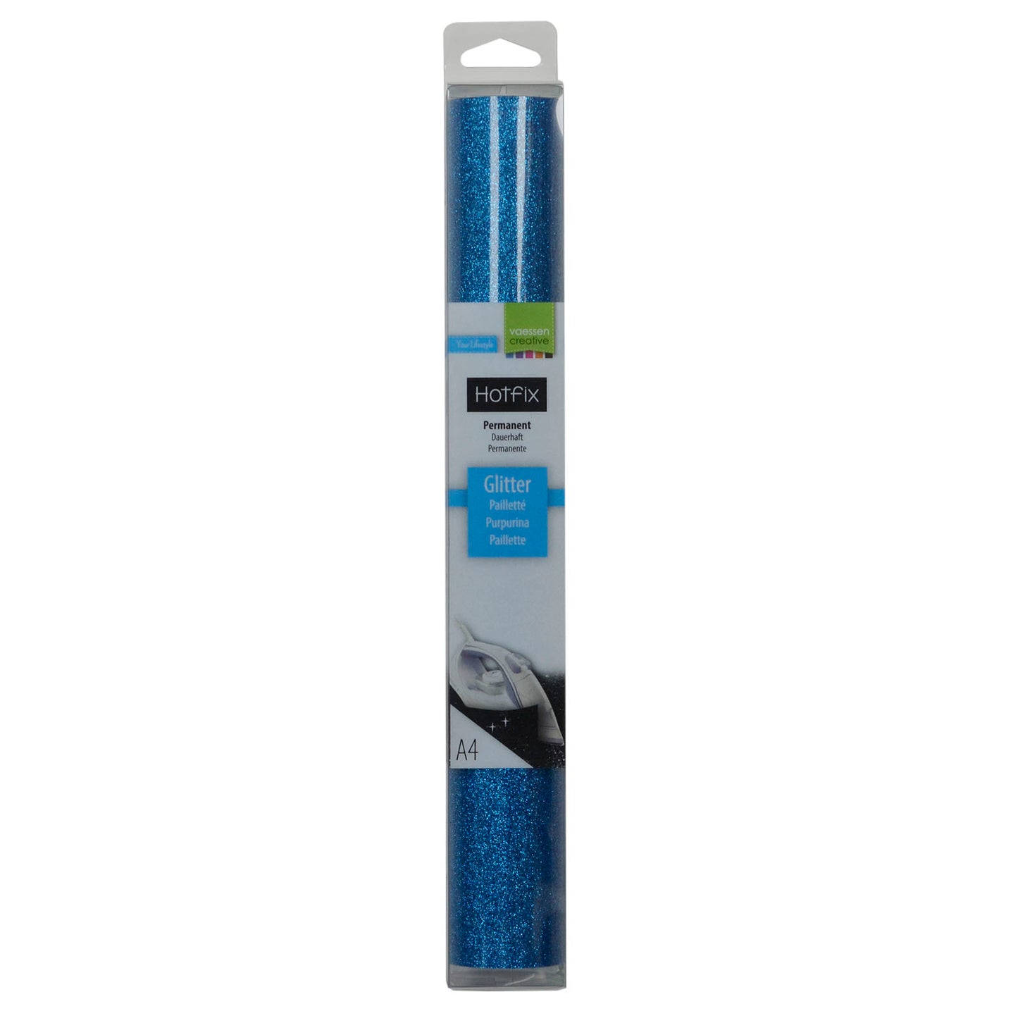 Vaessen creative • glitter flex a4 aqua