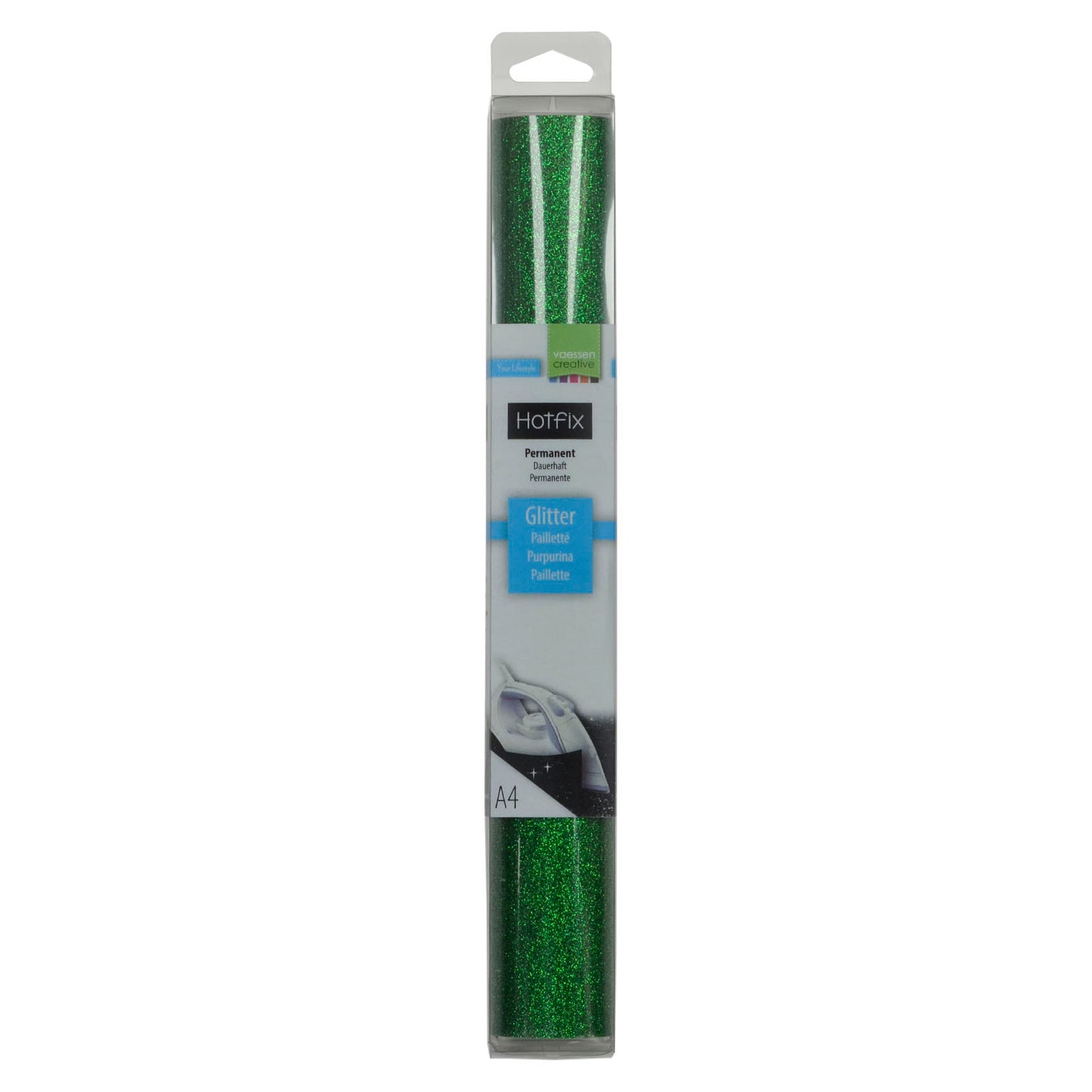 Vaessen creative • glitter flex a4 green
