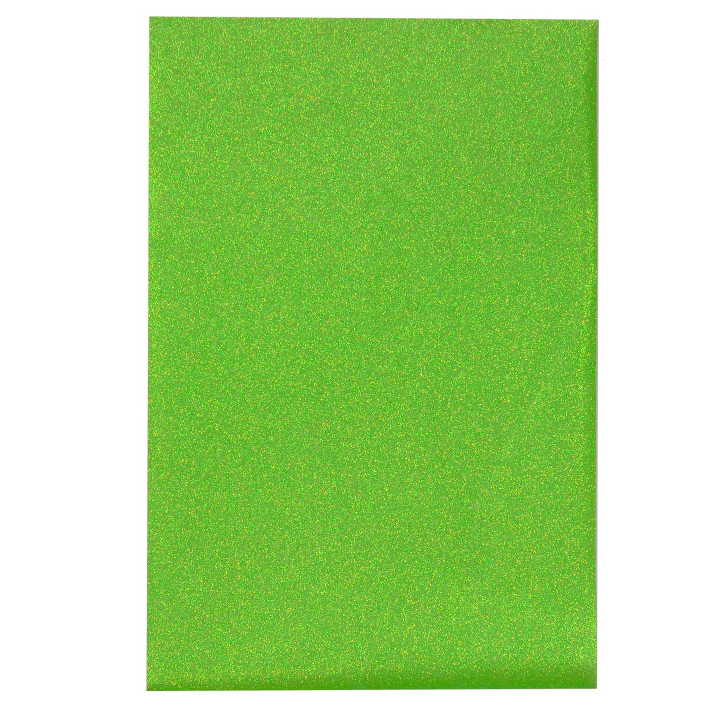 Vaessen creative • glitter flex a4 fluor green