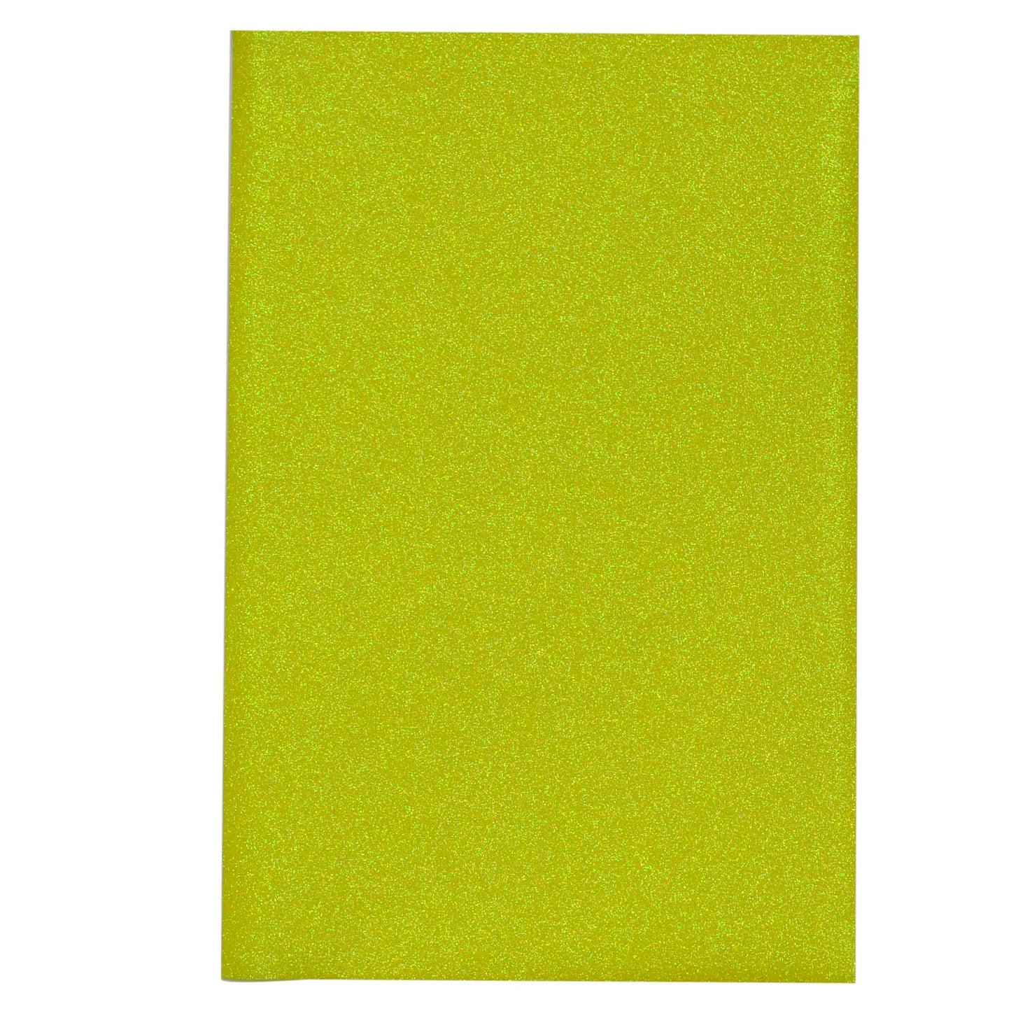 Vaessen creative • glitter flex a4 fluor yellow