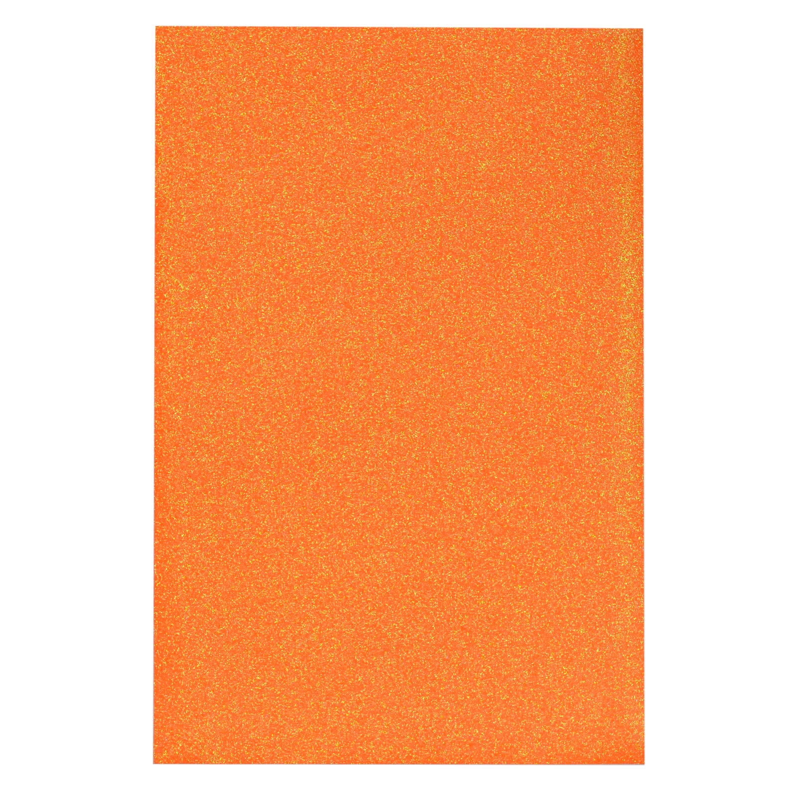 Vaessen creative • glitter flex a4 fluor orange