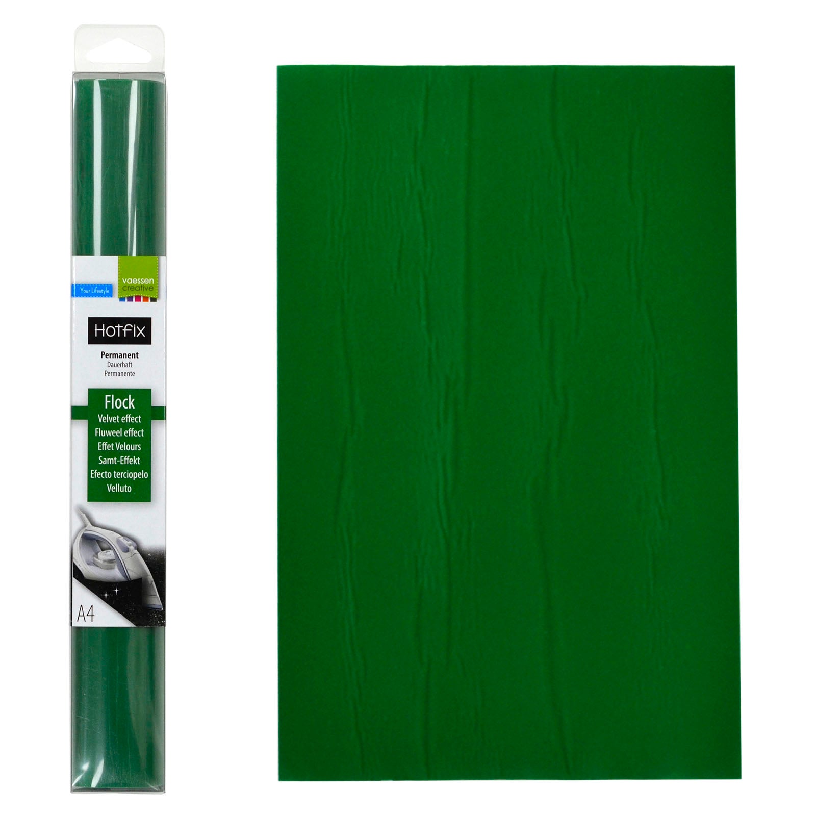 Vaessen creative • flock a4 green