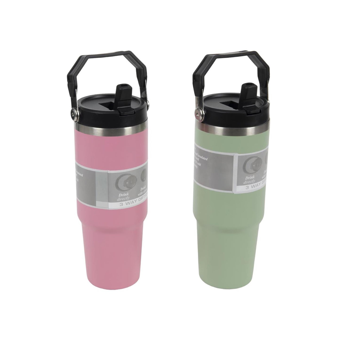 Isoleerbeker soft met handvat 0,9l