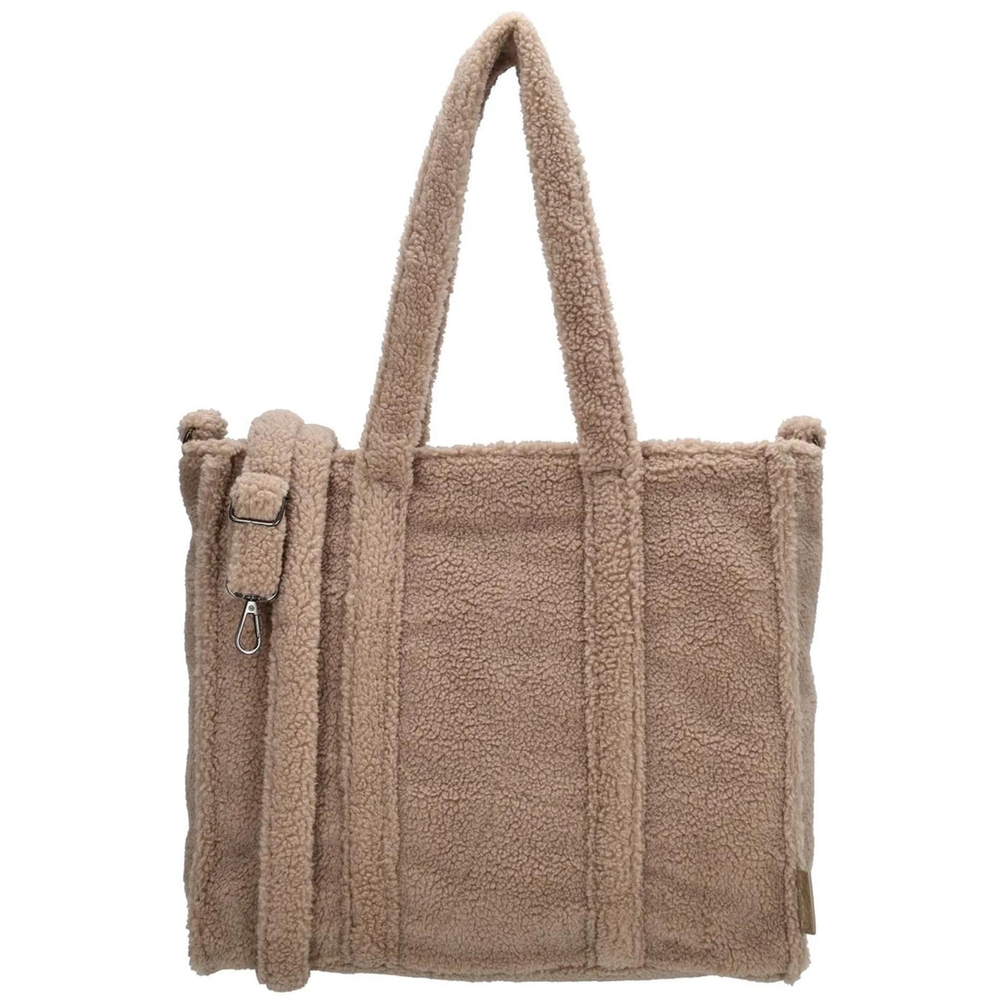 Beagles teddy schoudertas 37x31cm taupe