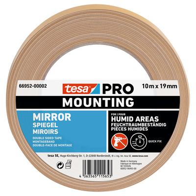 Tesa professional 1068909 - tesa pro mounting mirror | 16 stuks