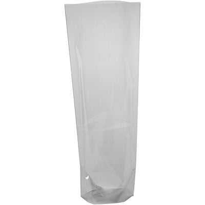 Cellofaan zak, h: 19 cm, afm 7,5x5,5 cm, dikte 25 my, 200 stuk 1 doos