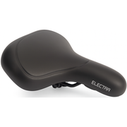 Edge fietszadel e-bike electra met handgreep en opbergruimte voor de apple air tag - zwart - afbeelding 3