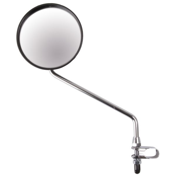 Trumpf fietsspiegel - 105 mm - stuurbevestiging met klem - zilver
