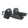 Widek b.v. voetsteunen qibbel junior 6+ (2 stuks) - zwart