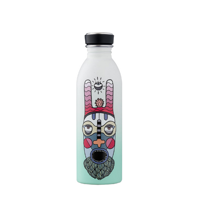 24 bottles drinkfles urban bottle elena salmistraro 500ml