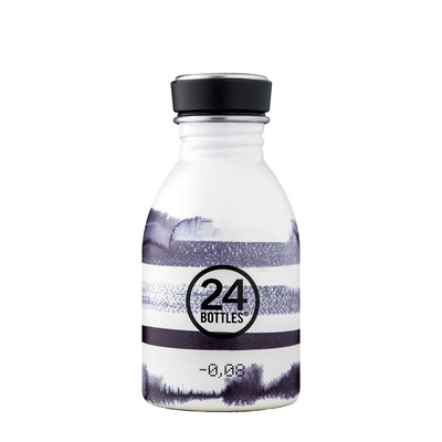 24 bottles drinkfles urban bottle stripes 250ml