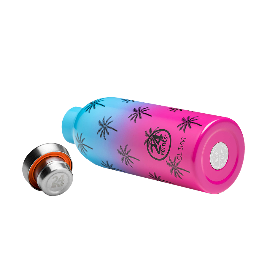 24 bottles thermosfles clima palm vibes 850ml