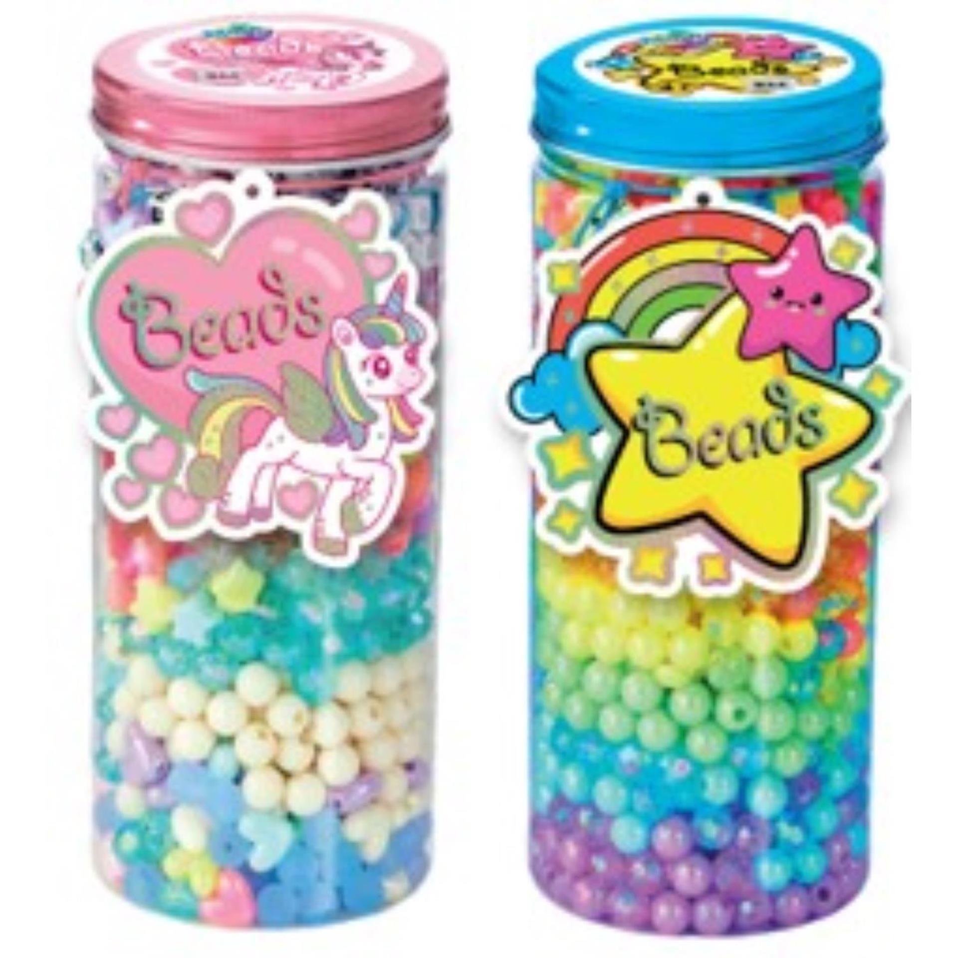 Totum kralenset speelgoed moxy beads in koker 200 gram creatief.