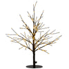 Anna's collection verlichte boom 240led classic warm h60cm met flits functie, dimmer en 8uur timer ip44