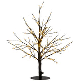 Anna's collection verlichte boom 240led classic warm h60cm met flits functie, dimmer en 8uur timer ip44 - afbeelding 2