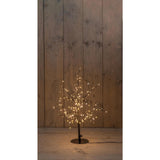 Anna's collection verlichte boom 240led classic warm h60cm met flits functie, dimmer en 8uur timer ip44 - afbeelding 1