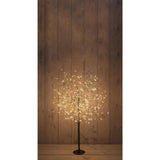 Anna's collection verlichte boom 600led classic warm h120cm met flits functie, dimmer en 8uur timer ip44 - afbeelding 1