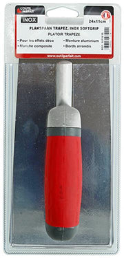 L?outil parfait 1011615 - plakspaan trapez. inox softgrip 24x11cm | 4 stuks - afbeelding 2