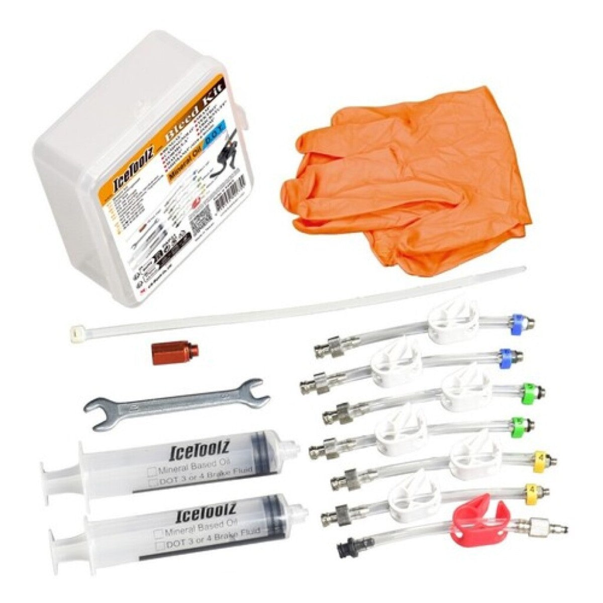 Icetoolz ontluchting set (bleed) hydraulisch schijfrem