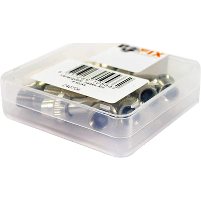 Verloopnippel auto haaks per 6
