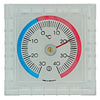 1004983 - vensterthermometer 7x7cm | 2 stuks